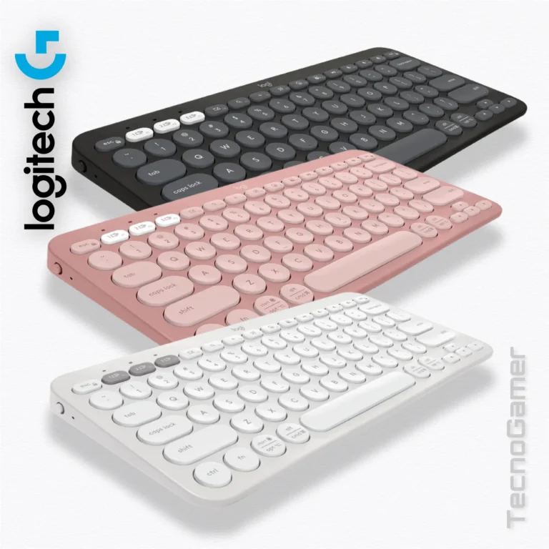 Teclado Logitech K380S PEBBLE KEYS 2 (ESPAÑOL)