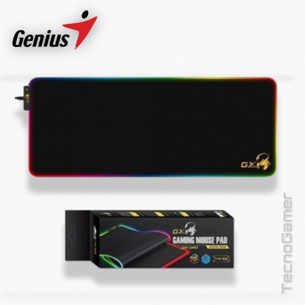 Padmouse GENIUS GX-PAD RGB RIGIDO (800X300 MM)