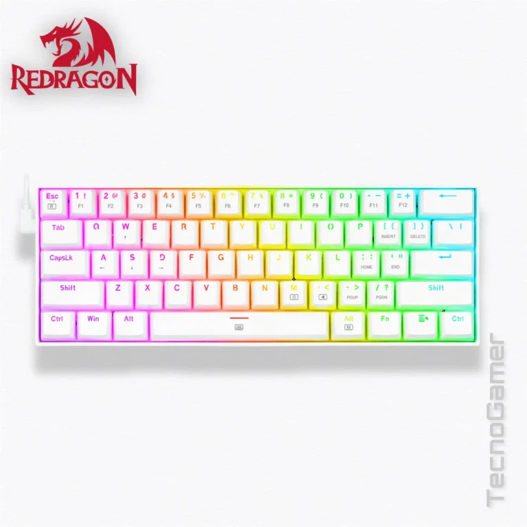 Teclado REDRAGON DRAGONBORN K630 RGB WHITE