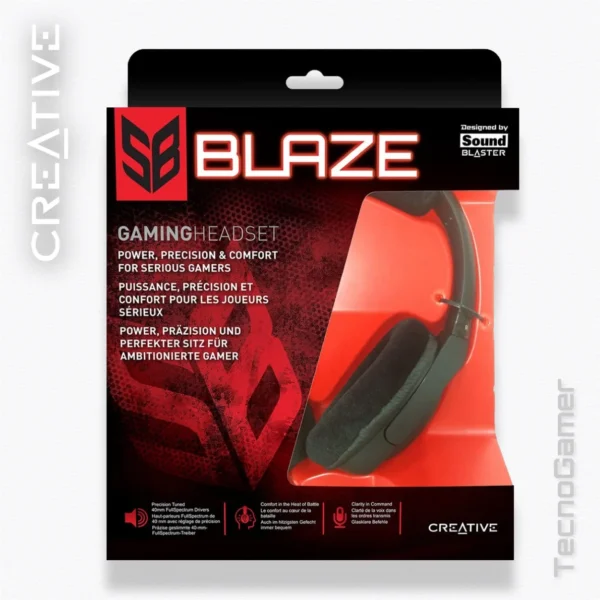 Audífono CREATIVE BLAZE GAMING GH0320 - Imagen 2