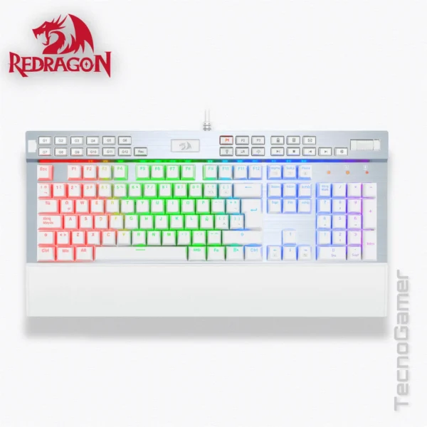 ▪️ Teclado REDRAGON YAMA K550 RGB (WHITE)