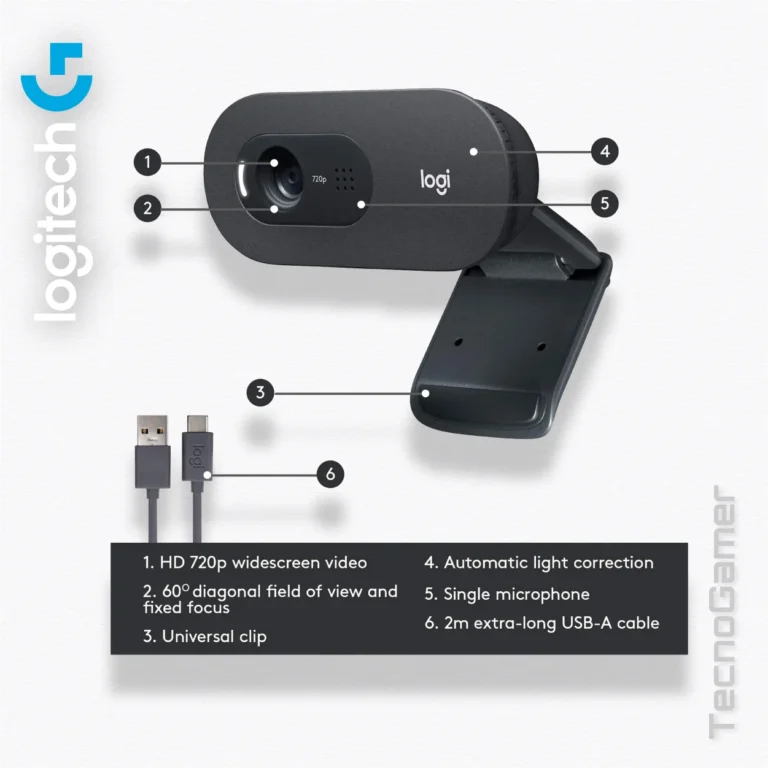 Cámara LOGITECH C505 HD WEBCAM