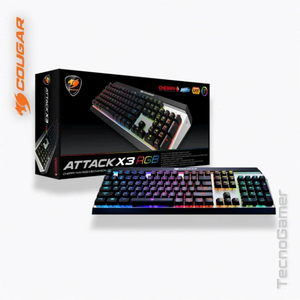 ▪️ Teclado COUGAR ATTACK X3 RGB - Imagen 4