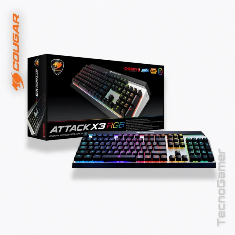 Teclado COUGAR ATTACK X3 RGB