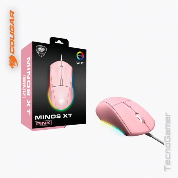 ▪️ Mouse COUGAR MINOS XT PINK - Imagen 4
