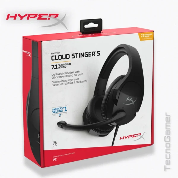 Audifono HYPERX CLOUD STINGER S 7.1 - Imagen 3