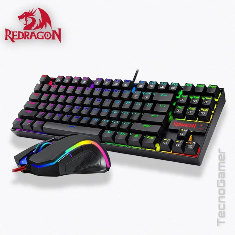 Combo REDRAGON GAMING ESSENTIALS K552RGB-BA-SP  (teclado + mouse)