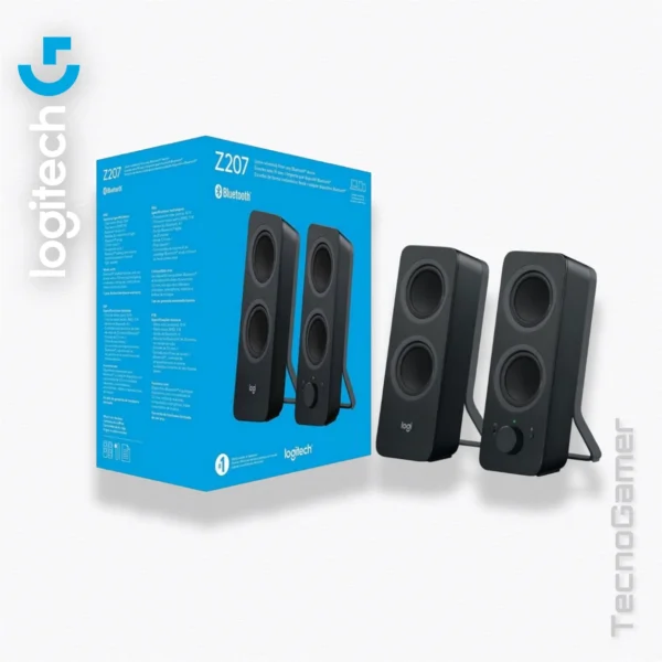 Parlante LOGITECH Z207 10w 2.0 Bluetooth - Imagen 4