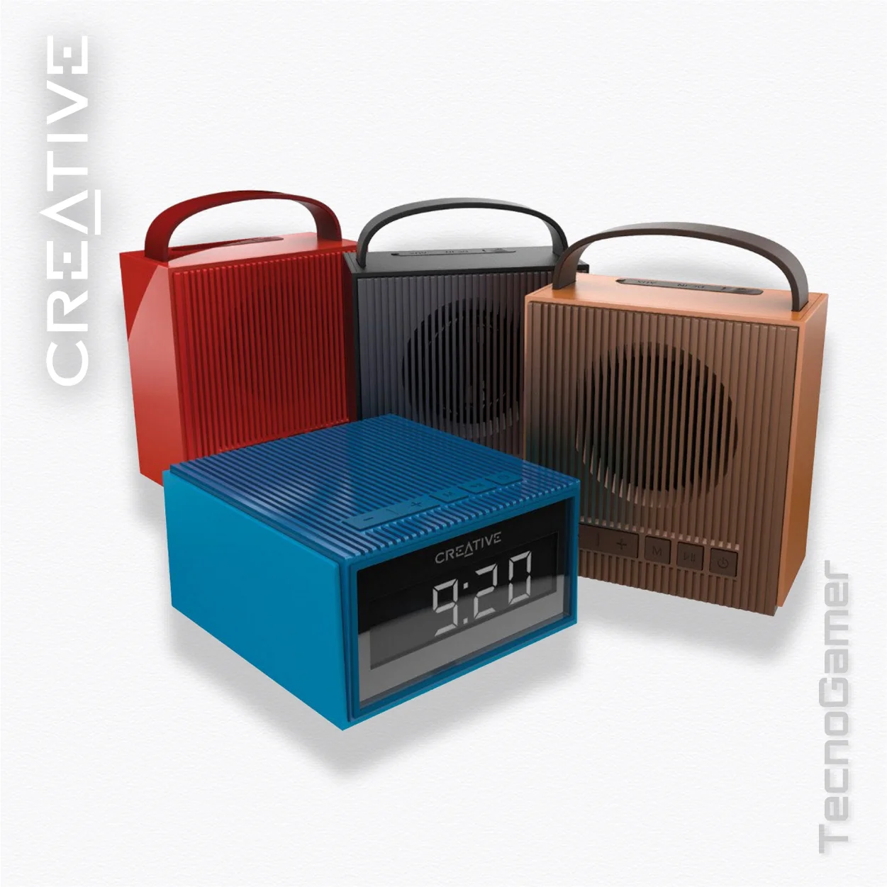 Parlante CREATIVE CHRONO Bluetooth & FM & Alarma