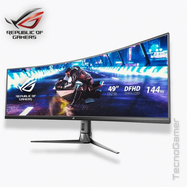 Monitor ASUS HDR Ultrapanoramico Gaming ROG Strix 49'' 144Hz - Imagen 7