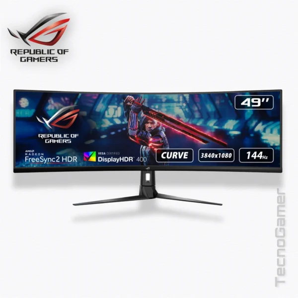 Monitor ASUS HDR Ultrapanoramico Gaming ROG Strix 49'' 144Hz - Imagen 4