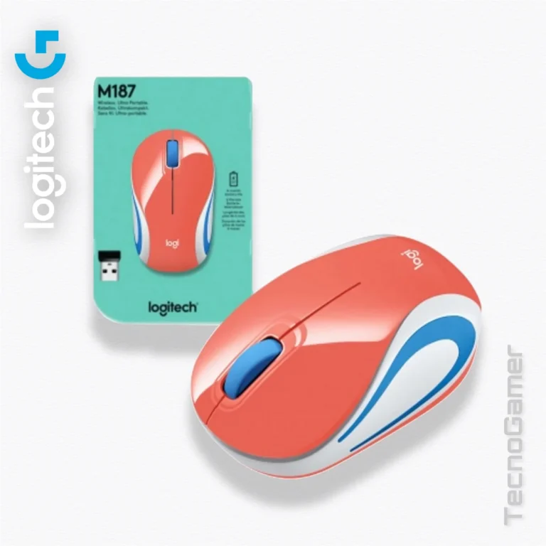 ▪️ Mouse LOGITECH Mini M187 inalambrico