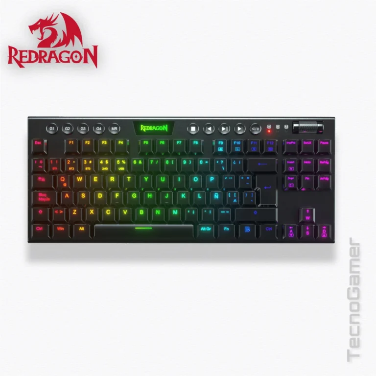 Teclado REDRAGON HORUS TKL BLACK (con cable)