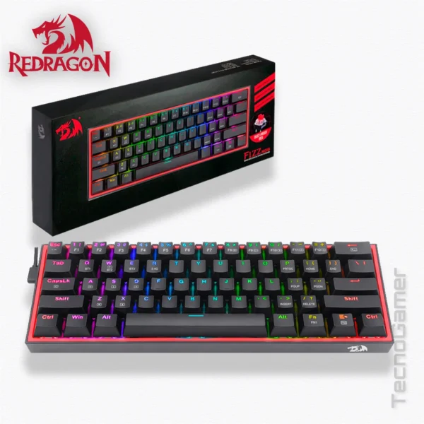 ▪️ Teclado REDRAGON FIZZ PRO (Black) - Imagen 4