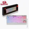 ▪️ Teclado REDRAGON HORUS TKL BLANCO (con cable) - Imagen 2