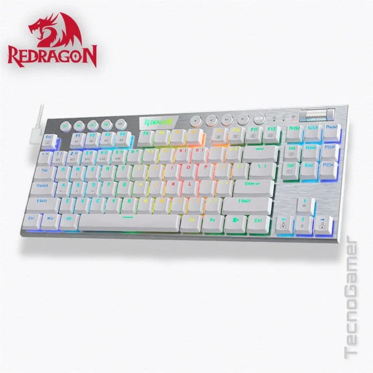 Teclado REDRAGON HORUS TKL BLANCO (con cable)