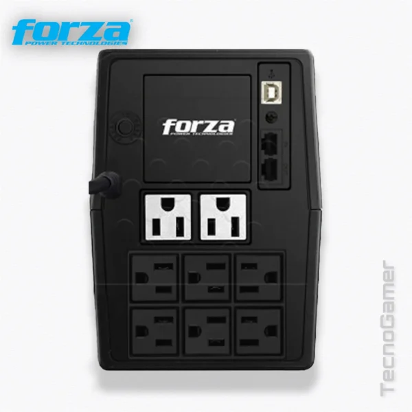 UPS FORZA 1000VA/600W LCD SMART - Imagen 2