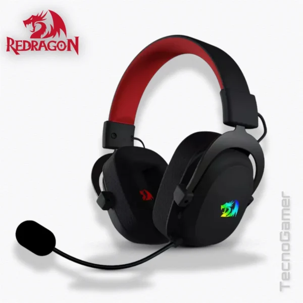 Audifono REDRAGON ZEUS X RGB WIRELESS USB - Imagen 4