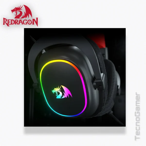Audifono REDRAGON ZEUS X RGB WIRELESS USB - Imagen 2