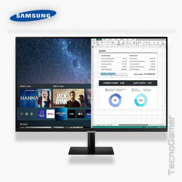 Monitor SAMSUNG 27" M5 60Hz - FHD