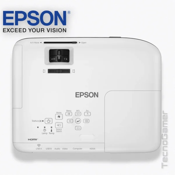 Proyector EPSON PowerLite W52+ Inalámbrico (4000 lúm) - Imagen 3