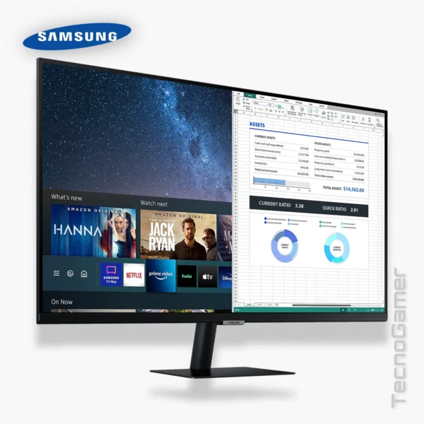 Monitor SAMSUNG 27" M5 60Hz - FHD - Imagen 3