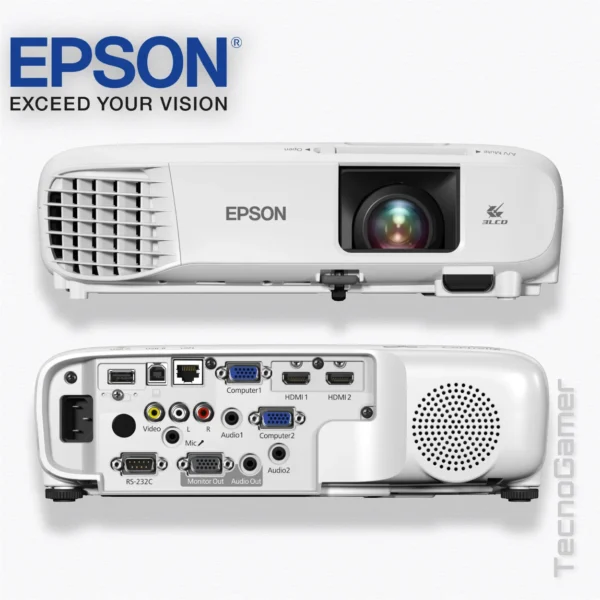 Proyector EPSON PowerLite 118 3LCD (3.800 lúmenes) - Imagen 3