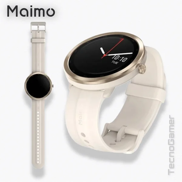 Reloj SmartWatch MAIMO Watch R (Black-Gold-Blue) - Imagen 5