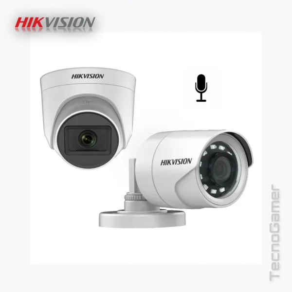 Kit de Camaras HIKVISION CCTV con Audio - Imagen 2
