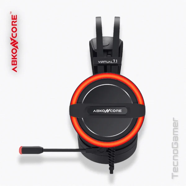 Audífono ABKONCORE CH713 USB Virtual 7.1 - Imagen 2