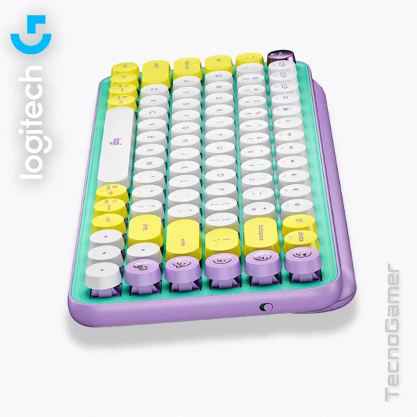 ▪️ Teclado LOGITECH POP KEYS COLORS - Imagen 3