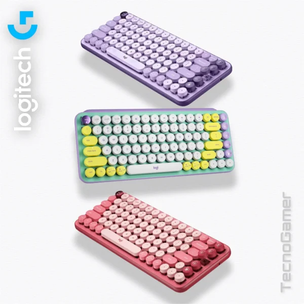 ▪️ Teclado LOGITECH POP KEYS COLORS