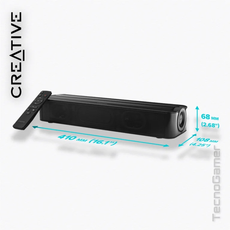 Parlante Creative Stage SE 48W (barra de sonido 2.0)