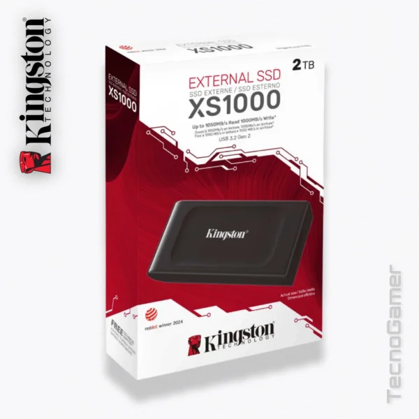 Disco Solido EXTERNO KINGSTON SSD - XS1000 DE 2TB - Imagen 2