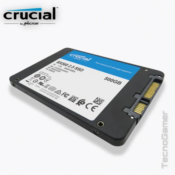 Disco Solido INTERNO CRUCIAL SSD 2.5" - SATA de 500 GB - Imagen 3