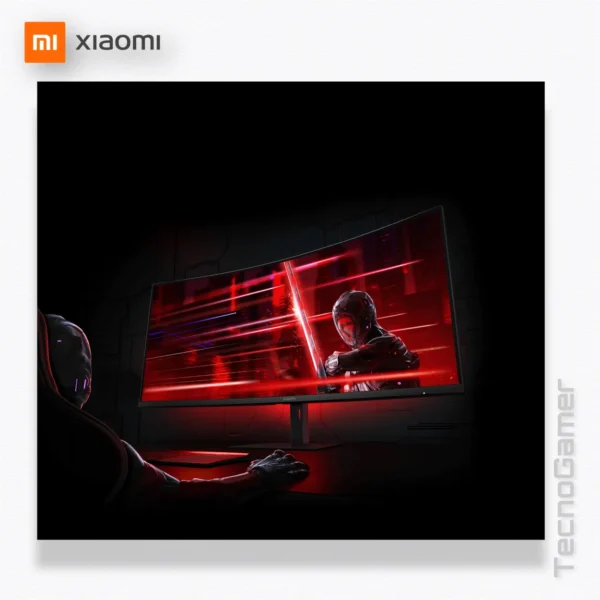 Monitor XIAOMI 34" CURVO - WQHD, 180Hz - Imagen 3