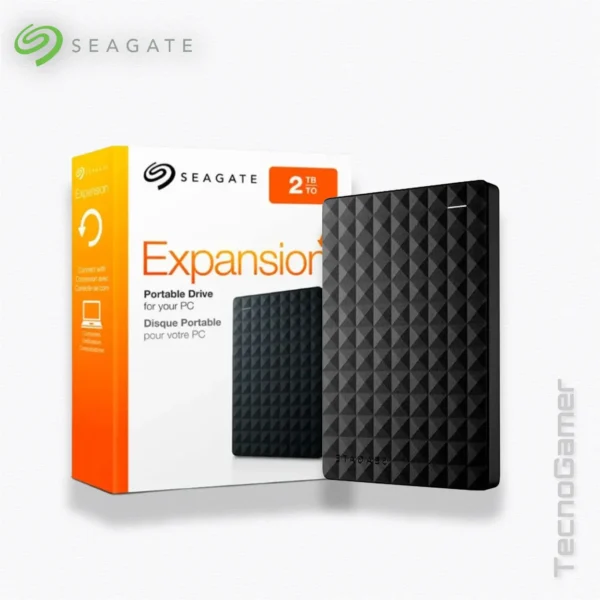 Disco Duro EXTERNO SEAGATE HDD - 2TB - Imagen 2