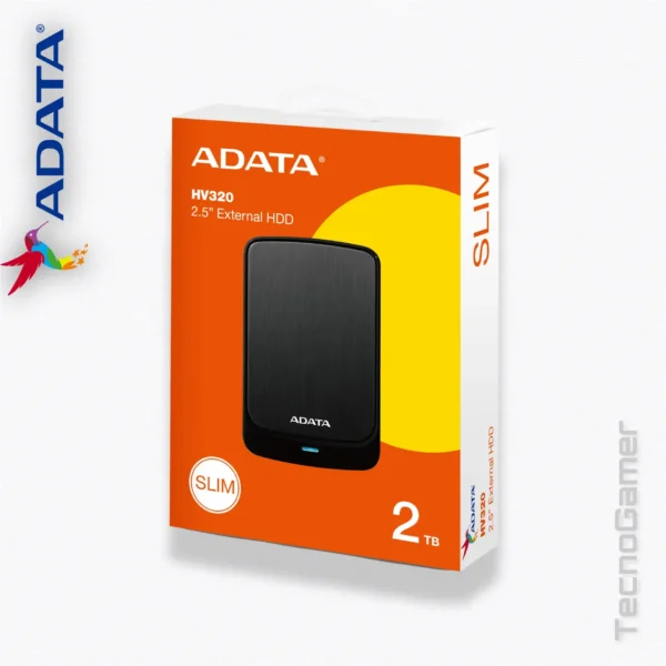 Disco Duro Externo ADATA 2TB HV320 USB 3.2 - Imagen 3
