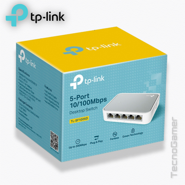 Switch Tp-Link con 5 puertos a 10/100 Mbps - Imagen 3
