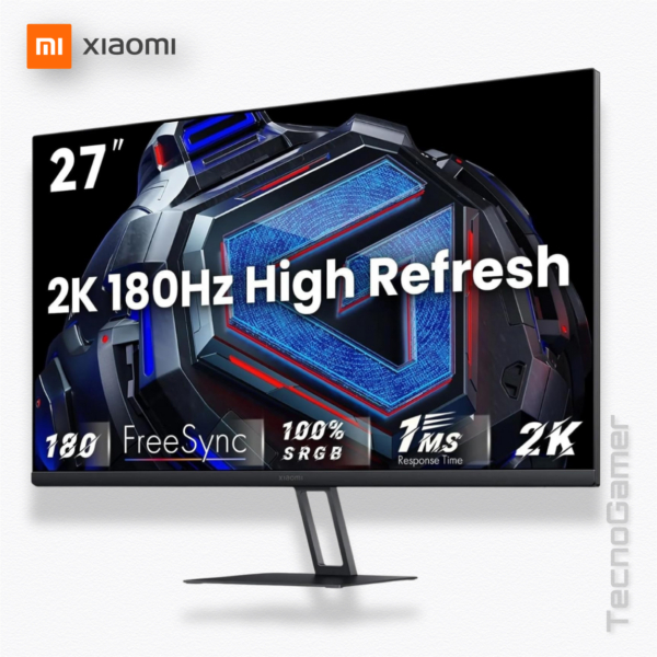 Monitor Xiaomi 27" (panel IPS - WQHD, 180Hz) - 2K