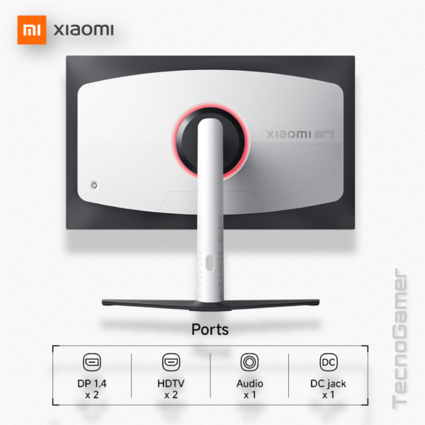 Monitor Xiaomi 27" panel IPS - WQHD ,180Hz - 2K - Imagen 3