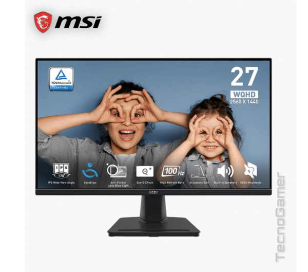 Monitor MSI 27" PRO,100Hz, QHD, IPS