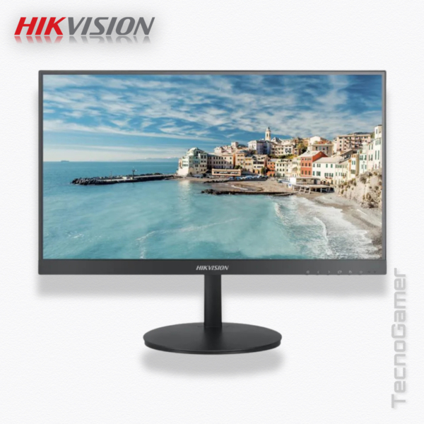Monitor Hikvision 21,5" 60Hz, VA, Sin Bordes