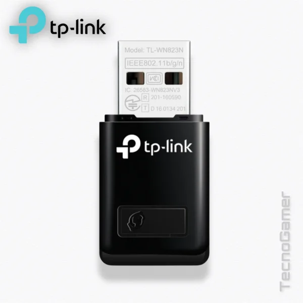 Mini Adaptador Wi-Fi 4 N300 USB para PC