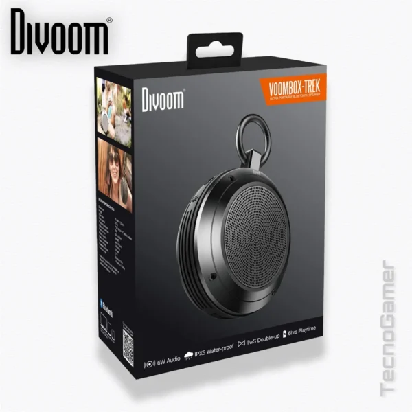 Parlante DIVOOM Voombox-TREK - ultraportátil Bluetooth - Imagen 2