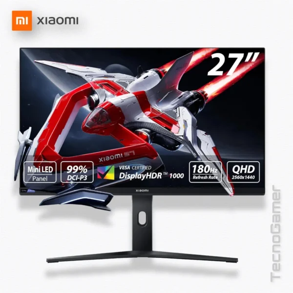Monitor Xiaomi 27" panel IPS,180Hz 2K