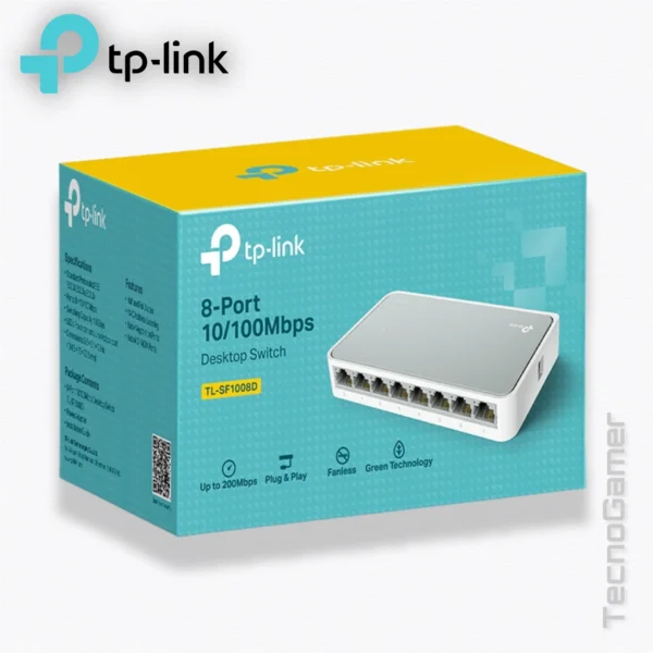 Switch Tp-Link con 8 puertos a 10/100 Mbps - Imagen 3