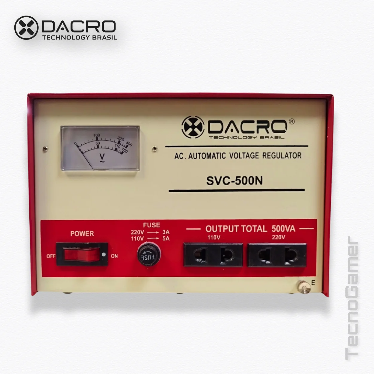 Estabilizador Dacro 500W 110/220V