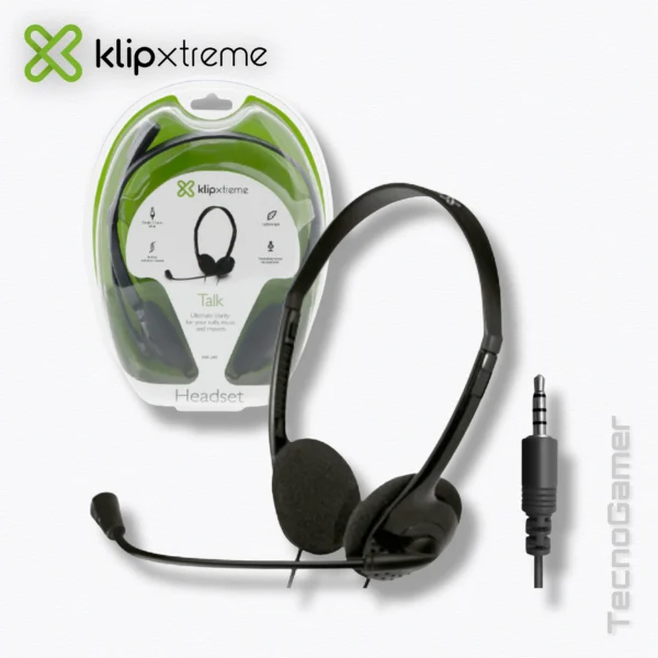 Audifono Klipxtreme Talk con MIC, c/cable - Imagen 2