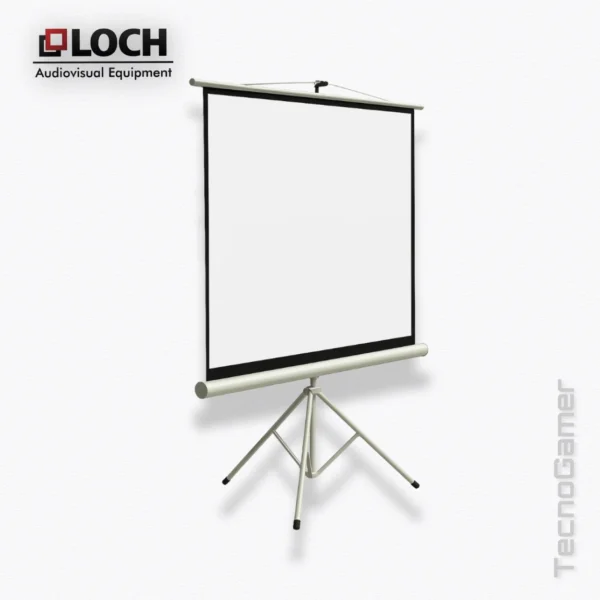 Pantalla Proyector Ecram Loch TS120, 120", con tripode. - Imagen 2